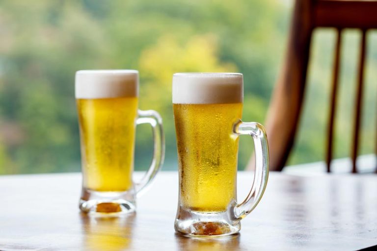 湯上がりビール