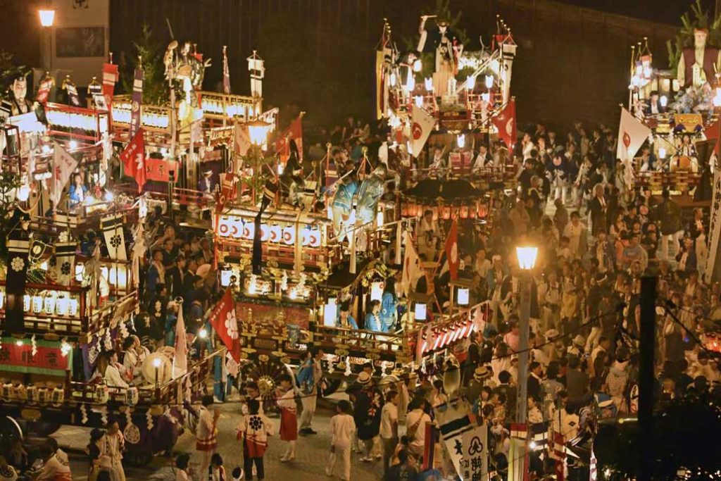 Summer / Esashi Town's Ubagami Grand Festival Mikoshi (Portable Shrine)