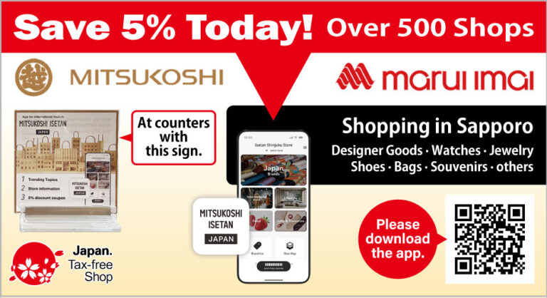 Sapporo Mitsukoshi and Marui Imai